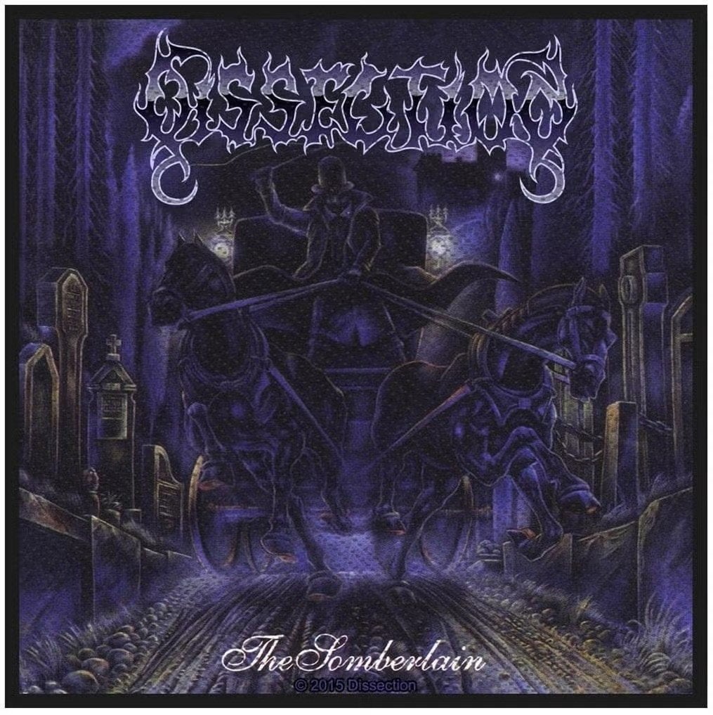 Dissection - The Somberlain - patch officiële merchandise, Ophalen of Verzenden, Nieuw