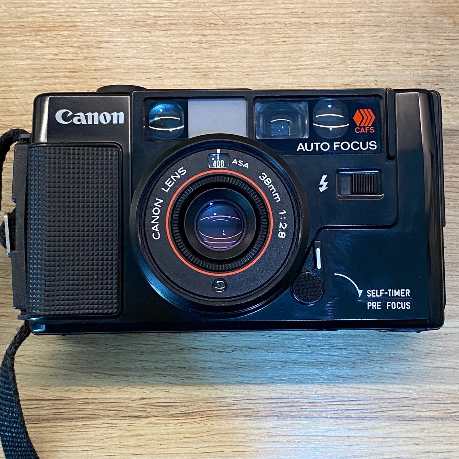 Canon AF35M, point&shoot* als nieuw, Audio, Tv en Foto, Fotocamera's Analoog, Ophalen of Verzenden, Zo goed als nieuw, Compact