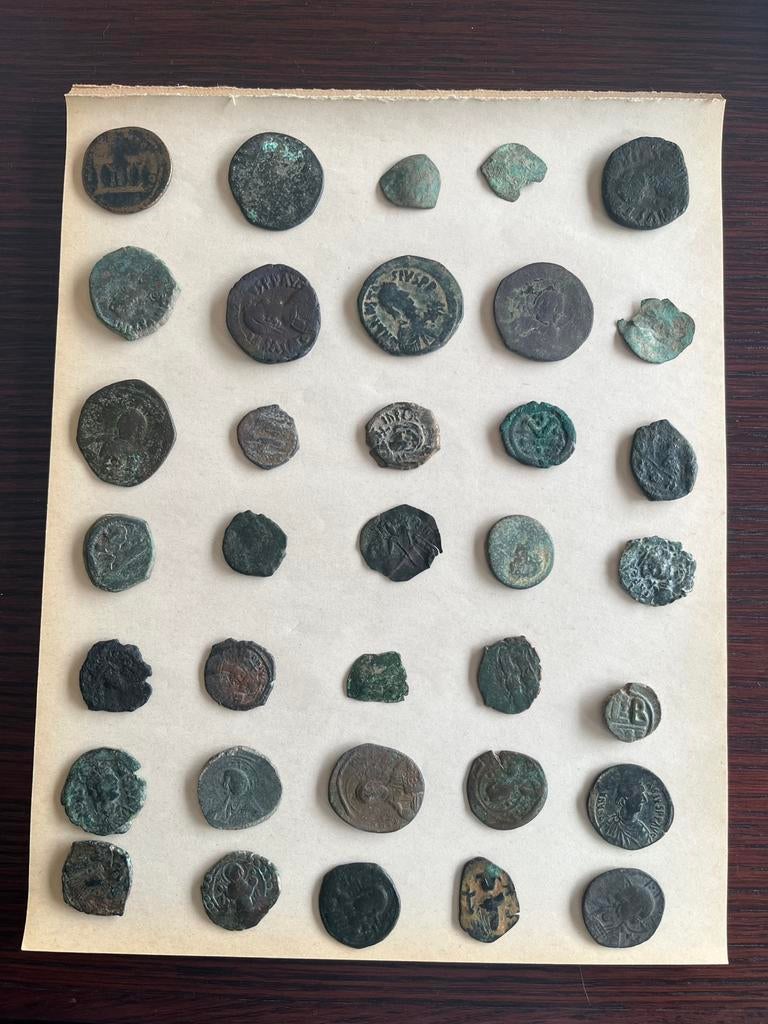 Antieke munten (lot 14, 35 stuks), Enlèvement ou Envoi, Monnaie
