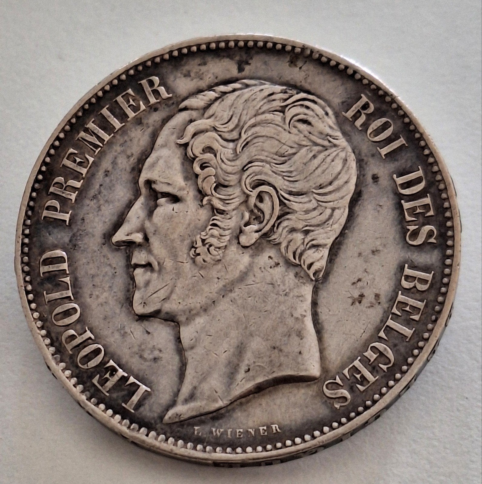 module 1853 Leopold I zilver van topkwaliteit, Zilver, Zilver