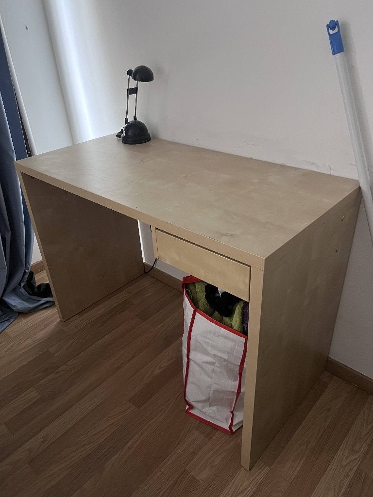 Bureau en bois, Maison & Meubles, Bureaux, Autres types, Comme neuf, Enlèvement, Avec tiroirs