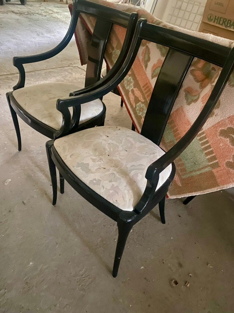 Stoelen, Bois, Enlèvement, Italiaans design, Noir