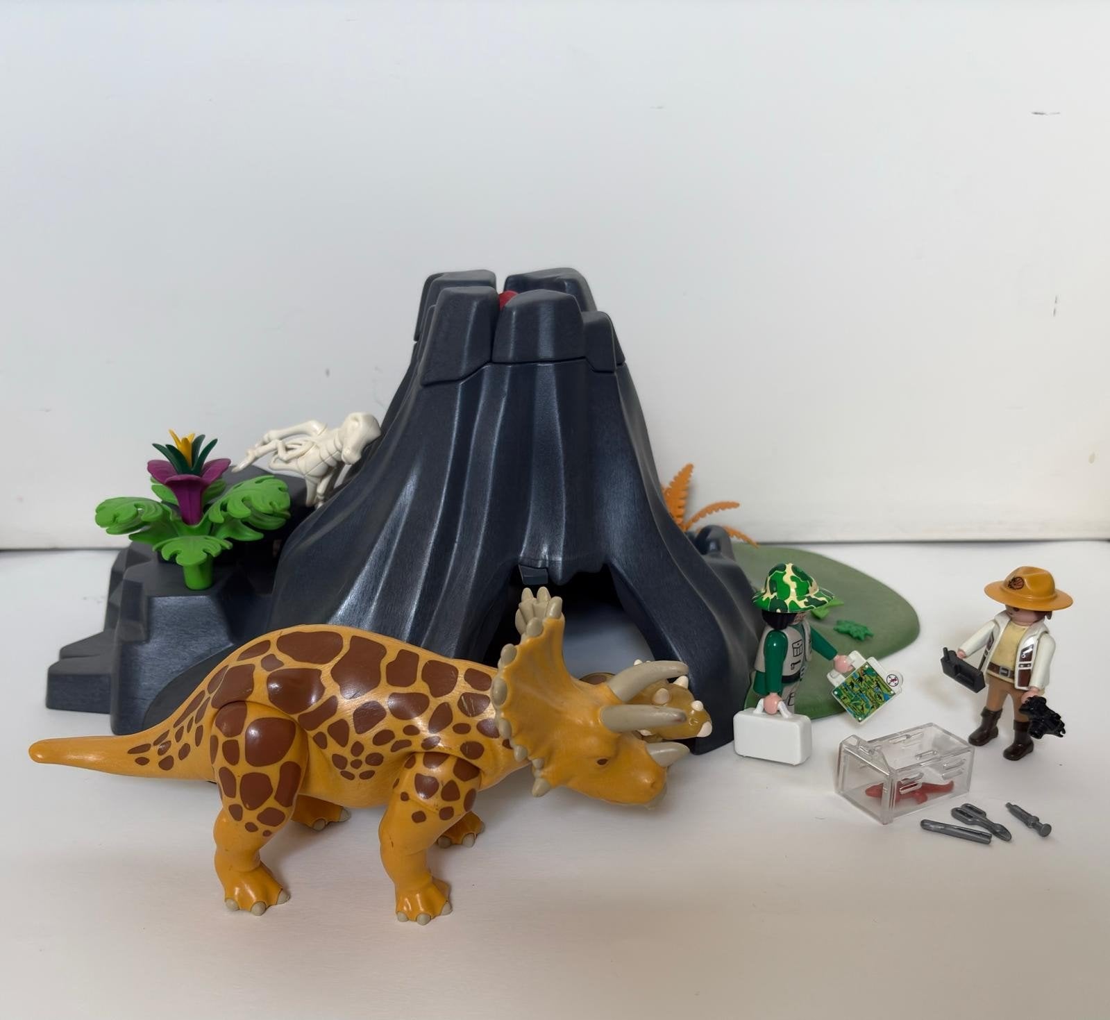 playmobil vulkaan met dinosaurussen, Ophalen, Zo goed als nieuw, Overige typen