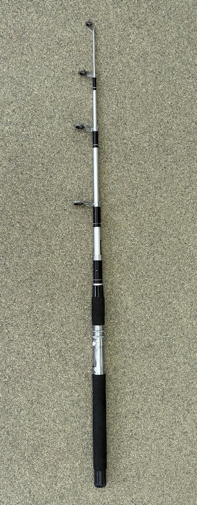 Telescopische Werphengel 2,70m, Watersport en Boten, Hengelsport | Algemeen, Ophalen of Verzenden, Gebruikt, Werphengel