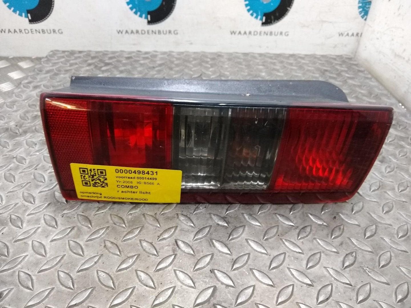 OPEL COMBO 1.3 CDTi Comfort ACHTERLICHT R 2008, Ophalen of Verzenden, Gebruikt, ARN erkend