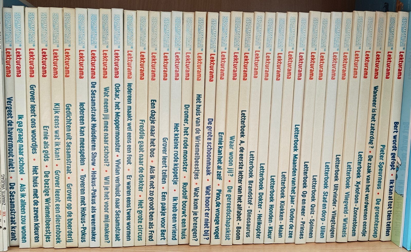 Sesamstraat kijk- lees- en doe-club, Boeken, Ophalen, Gelezen, Overige onderwerpen