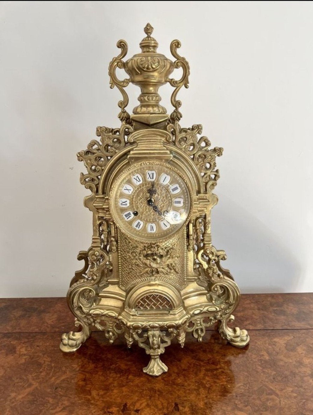 Imposante Sierlijke Mantelklok – Barok/Rococo Stijl, Ophalen of Verzenden