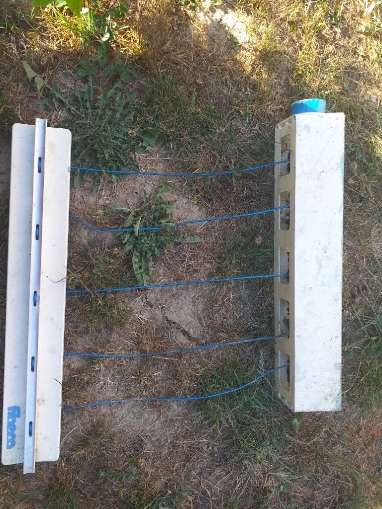 Etendoir à linge rétractable, Jardin & Terrasse, Sèche-linge & Lave-linge, Enlèvement, Utilisé