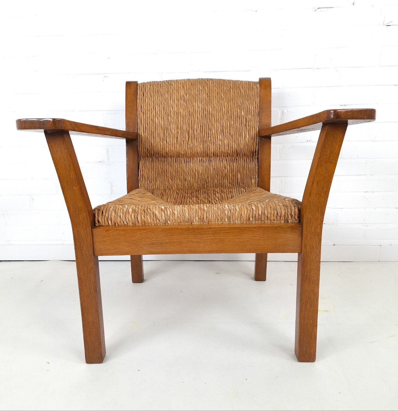 Vintage Bauhaus fauteuil Willi Ohler voor Erich Schultz, Enlèvement