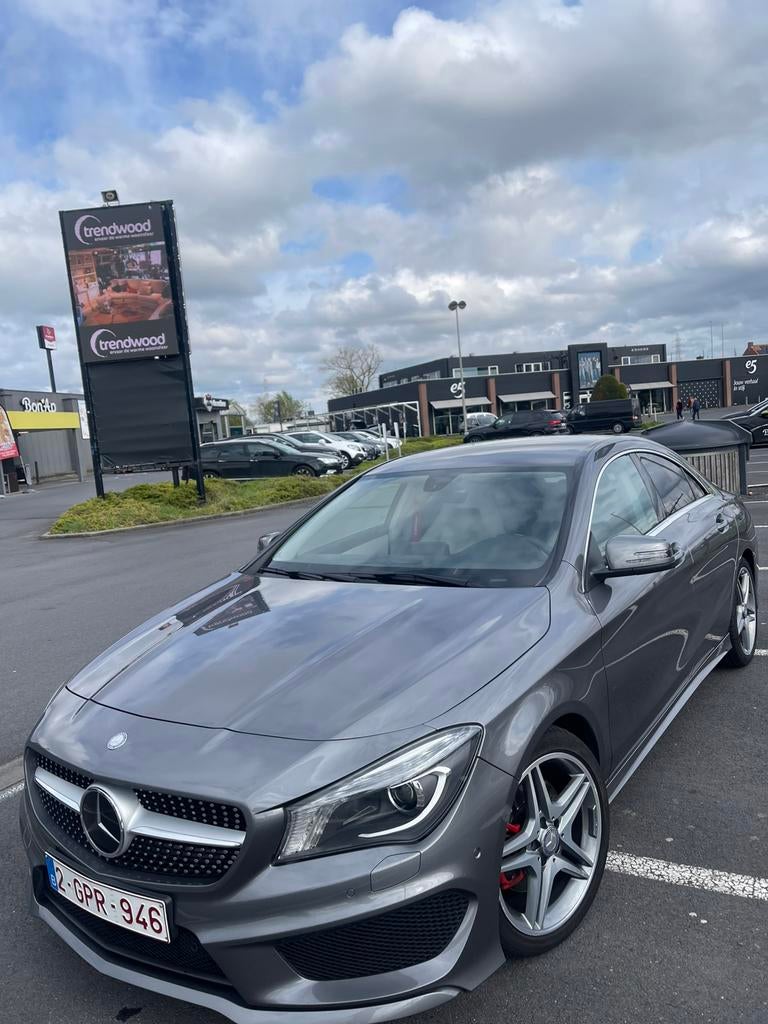 Mercedes cla 220d, Auto's, CLA, Beige, 4 cilinders, Leder