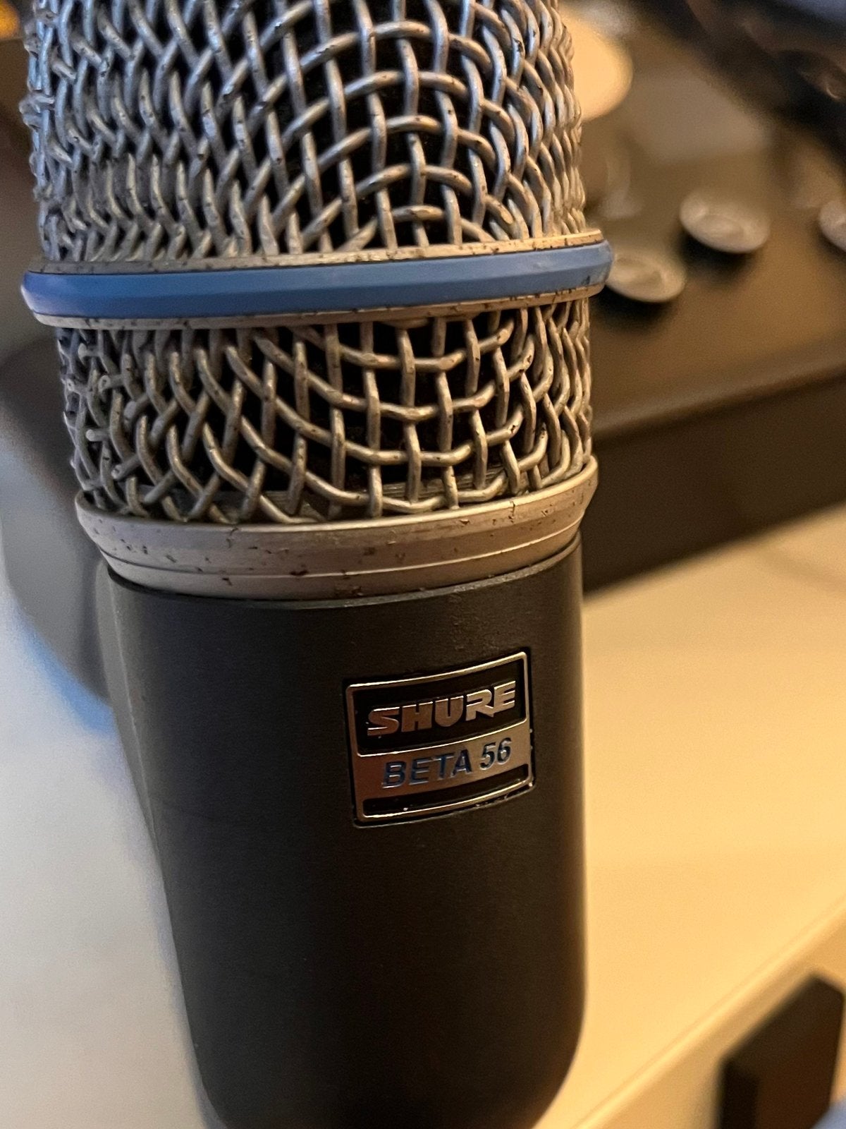 Beta Shure 56, Muziek en Instrumenten, Microfoons, Ophalen, Gebruikt, Instrumentmicrofoon