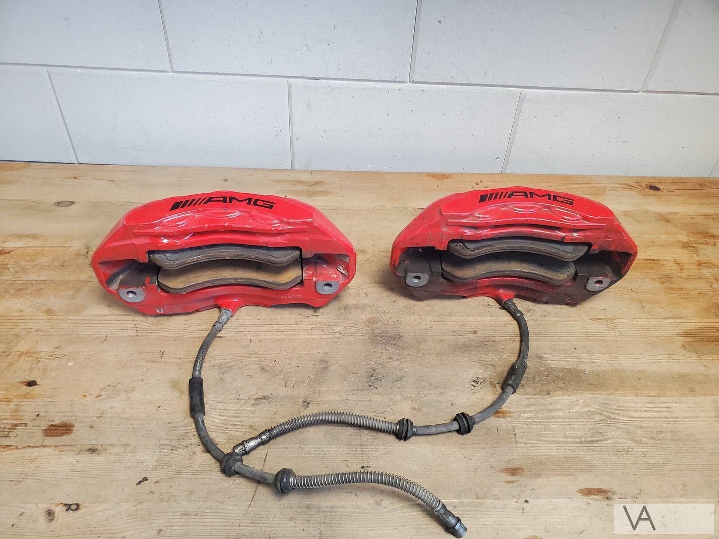 Mercedes AMG set remklauwen 6 pots brembo AMG GT / GLC €700, Utilisé, -, -, Enlèvement ou Envoi