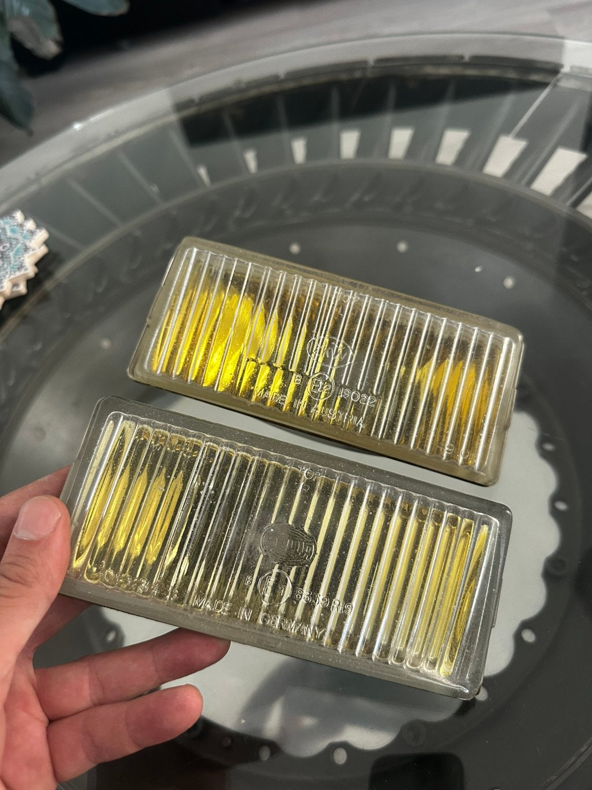 Originele BMW E30 E24 E28 E23 gele mistlamp, Ophalen of Verzenden, BMW