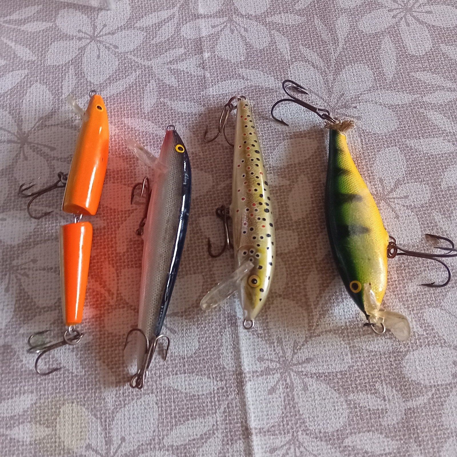 4 kunstaas rapala jointed, Sports nautiques & Bateaux, Pêche à la ligne | Poissons prédateurs, Enlèvement