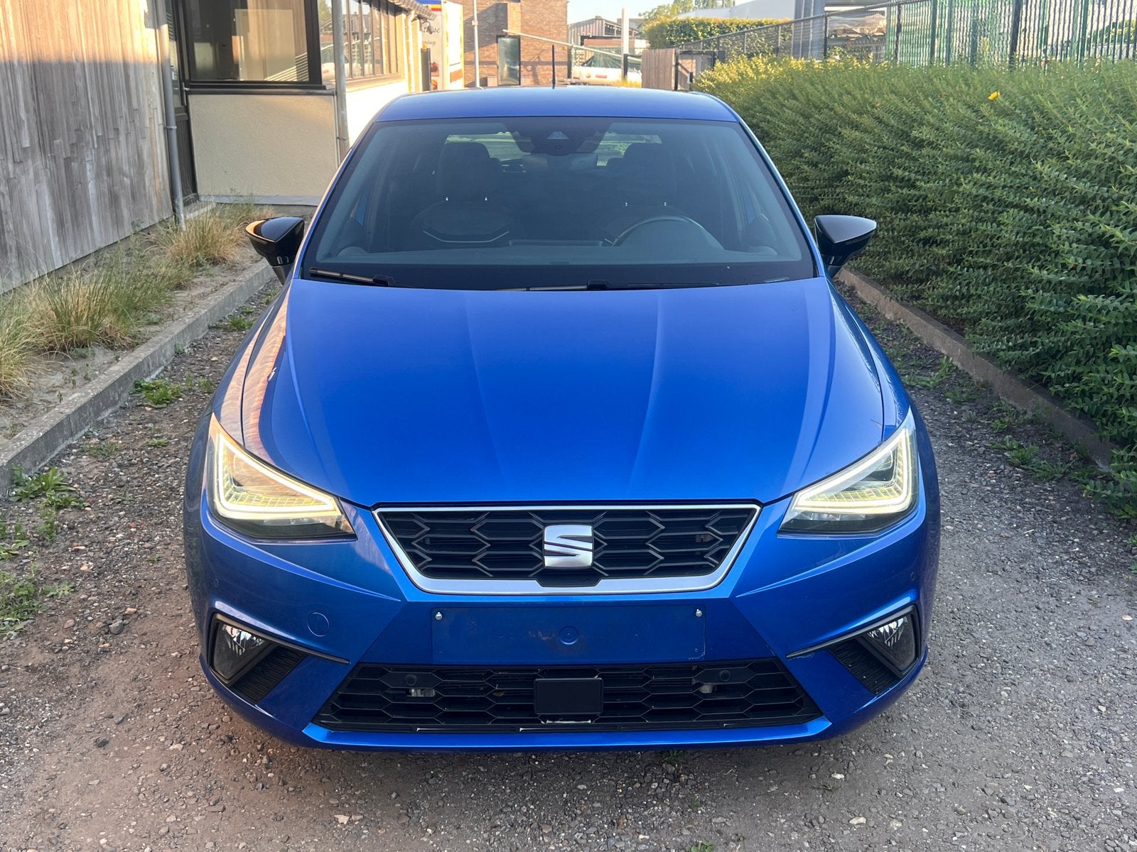 Seat Ibiza FR 1.0TSI, bj2023, 57.000km. Apple/android, Auto's, Stof, Blauw, Ibiza, Bedrijf