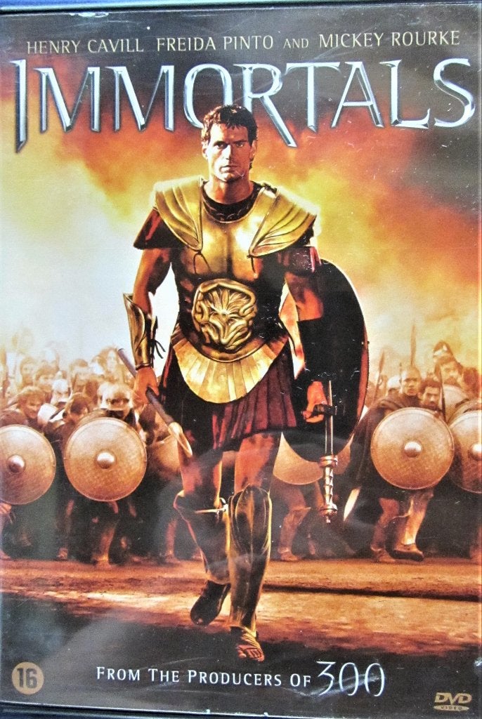DVD ACTIE/HISTORISCH- IMMORTALS, CD & DVD, DVD | Action, Enlèvement ou Envoi, Anglais, Tous les âges, Autres genres