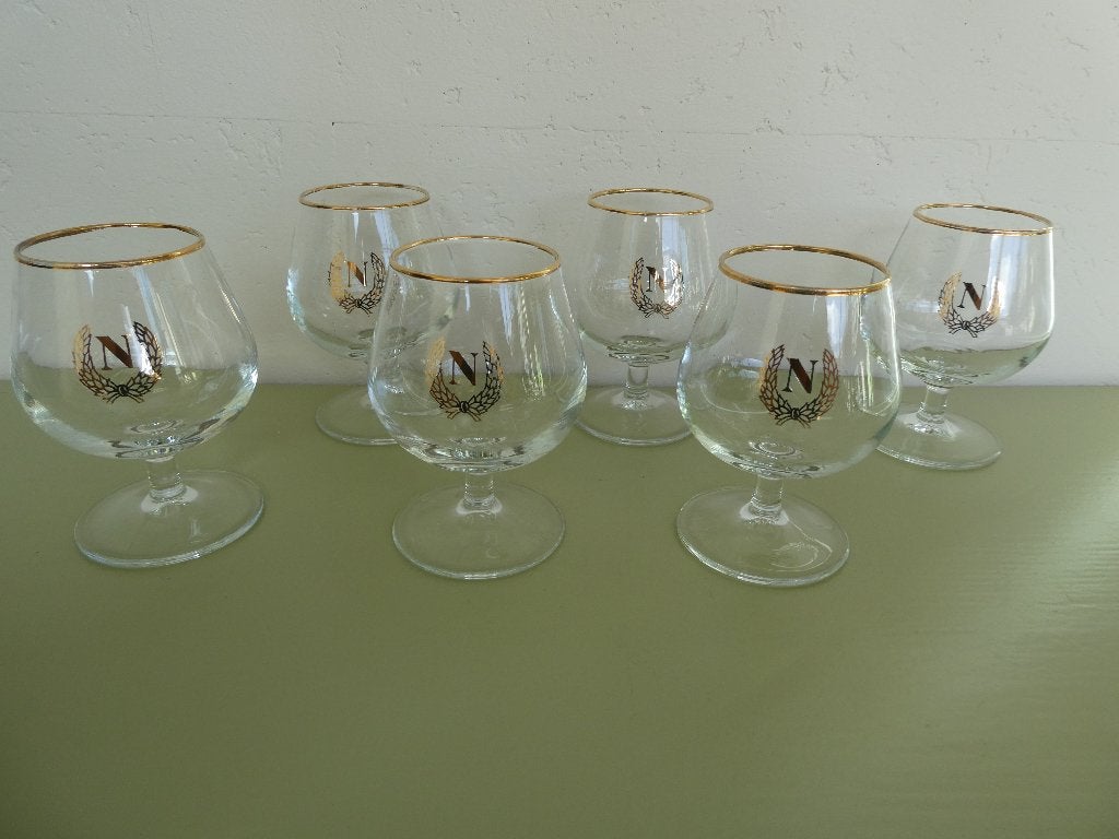 Napoleon Mandarine likeurglazen, Verzamelen, Glas en Drinkglazen, Ophalen of Verzenden, Nieuw, Borrel- of Shotglas