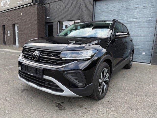 Volkswagen T-Cross 1.0 TSI DSG AppConnect Camera AdapCruise, Euro 6, Entreprise, Entretenue par le concessionnaire, Noir