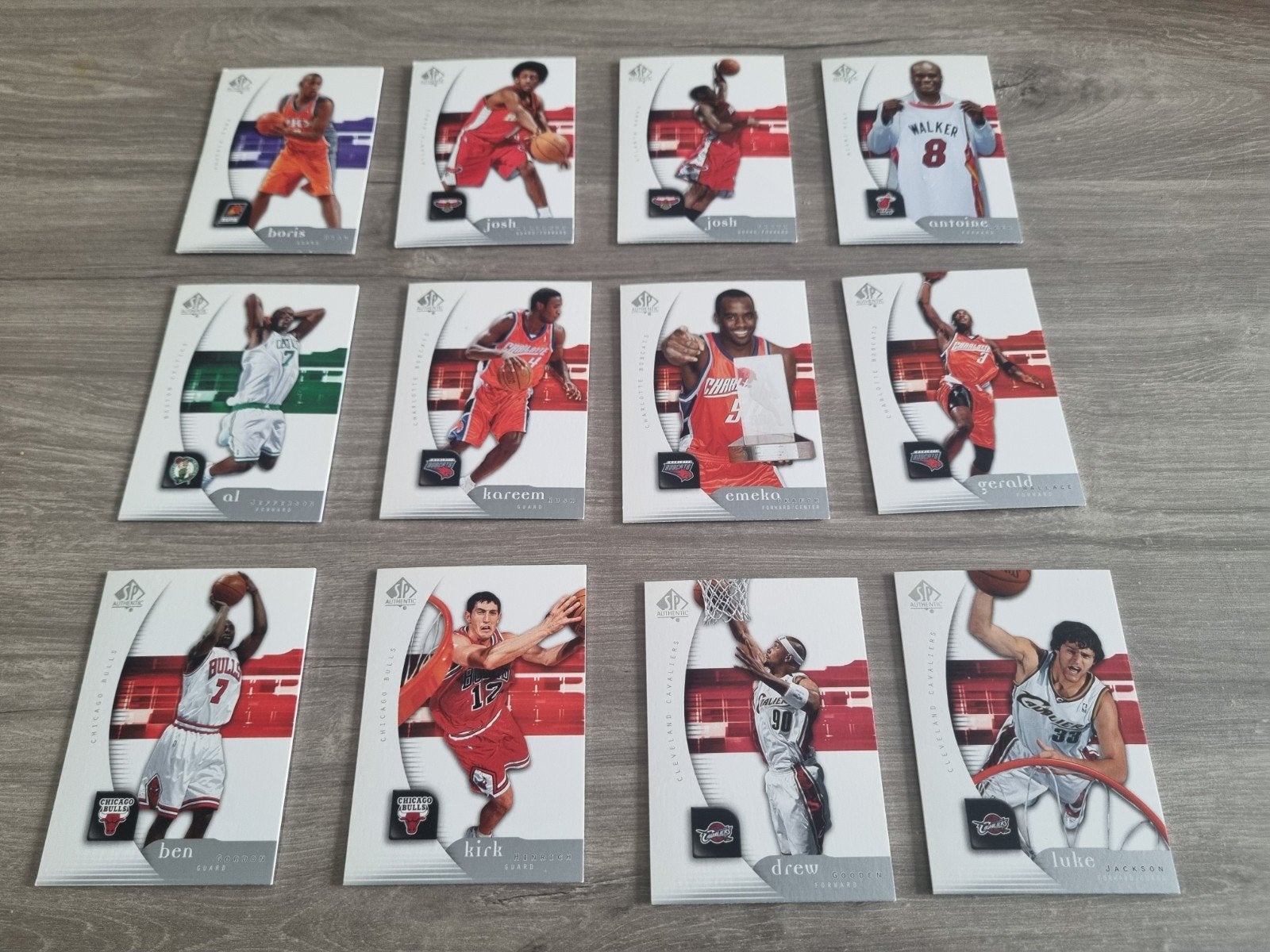 SP Authentic 05-06, Hobby en Vrije tijd, Stickers en Plaatjes, Ophalen of Verzenden, Gebruikt, Meerdere plaatjes