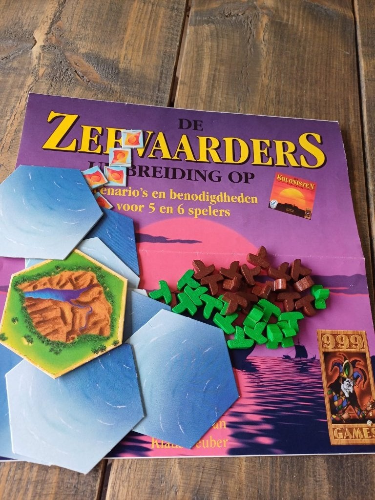 bordspel nieuw Catan Zeevaarders 56 hout z doos, Vijf spelers of meer, Ophalen of Verzenden, Nieuw, 999 games