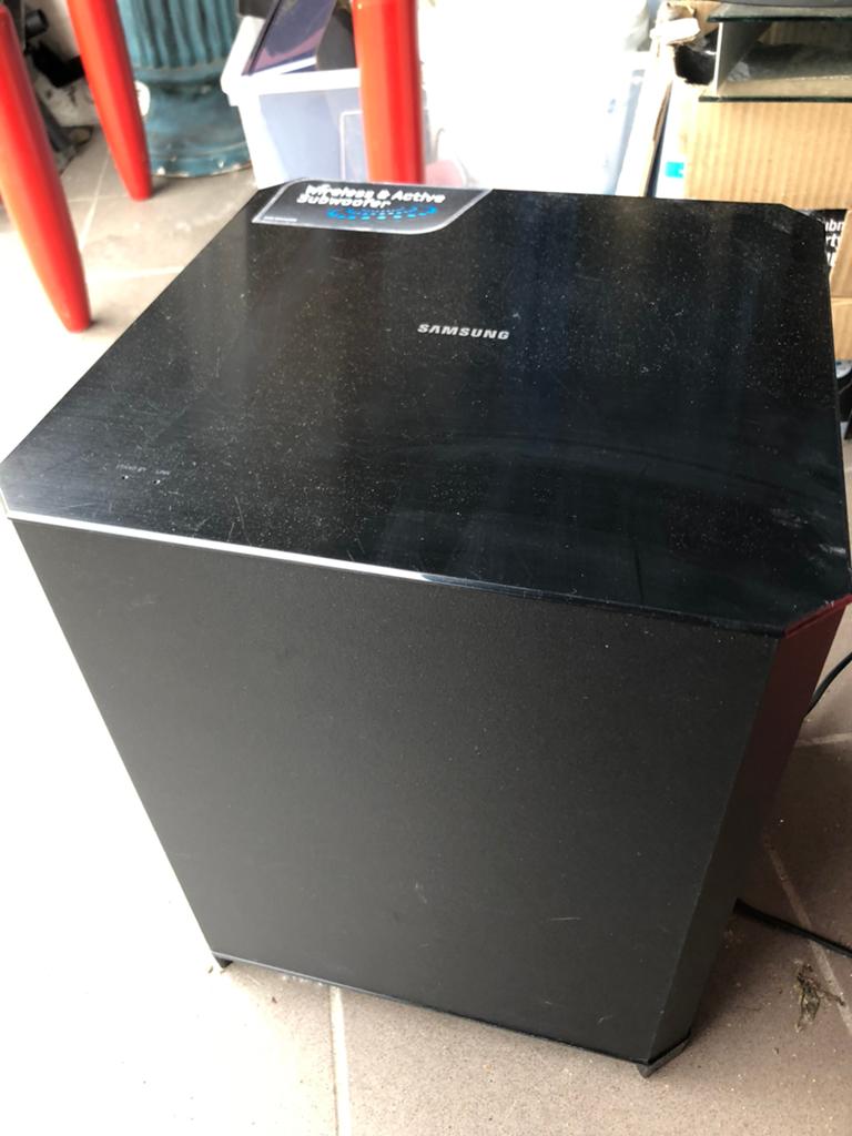 Subwoofer Samsung, Audio, Tv en Foto, Ophalen, Zo goed als nieuw