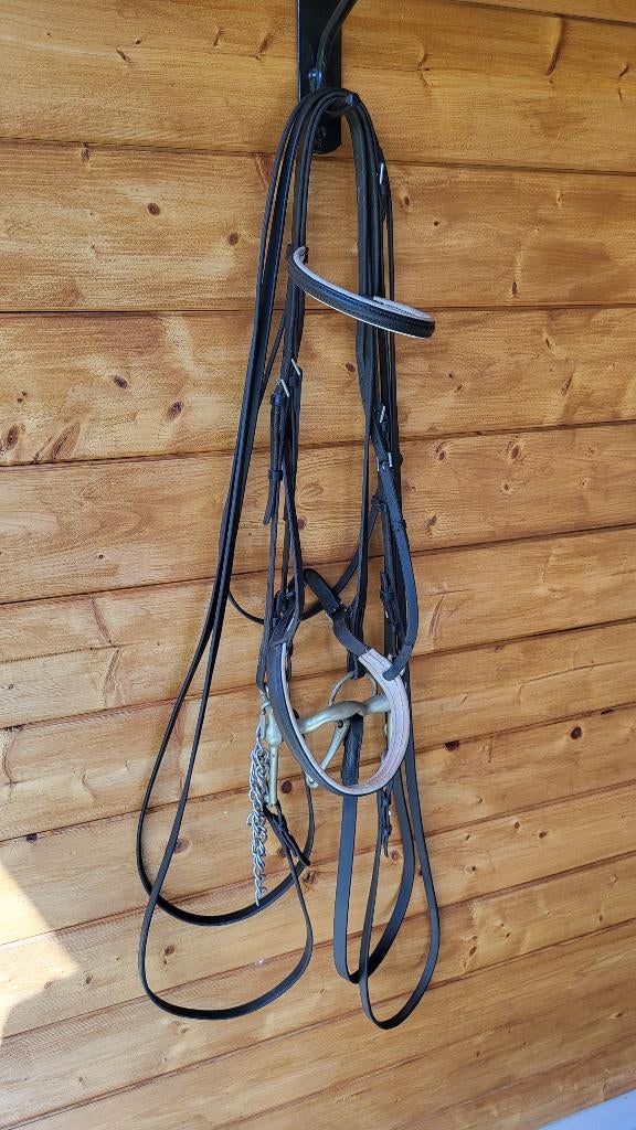 Stang en trens hoofstel te koop., Dieren en Toebehoren, Ophalen, Gebruikt, Dressuur