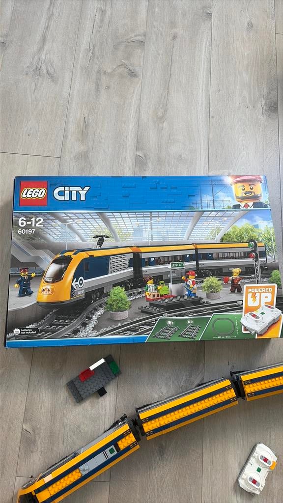 Train électrique lego city 60197, Ophalen of Verzenden, Zo goed als nieuw, Lego, City