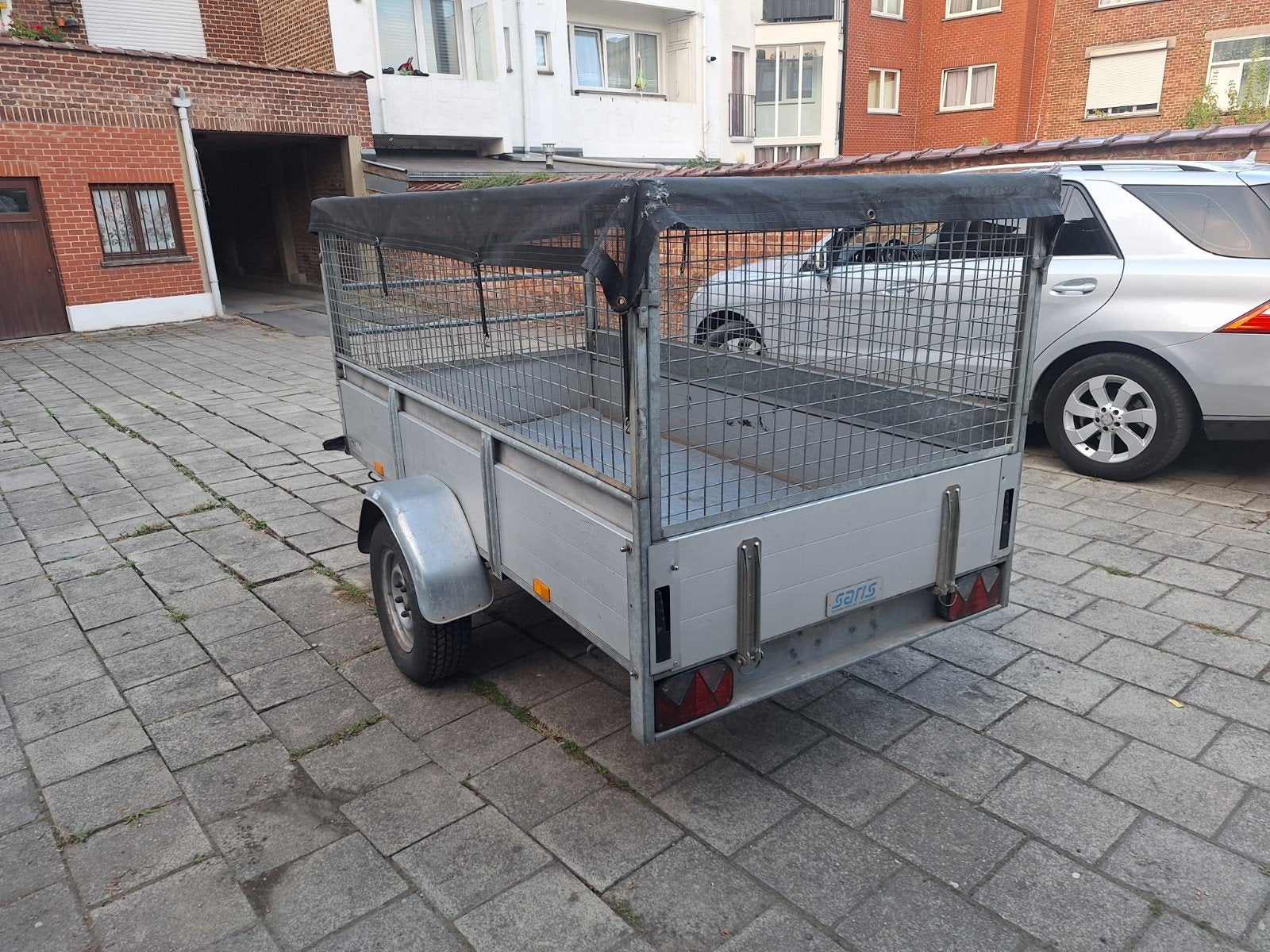 remorque saris, Auto diversen, Aanhangers en Bagagewagens, Ophalen, Gebruikt