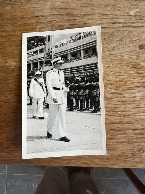 photo : Visite de Boudewijn au Congo Zaïre, Enlèvement ou Envoi, Neuf, Étranger, Photo