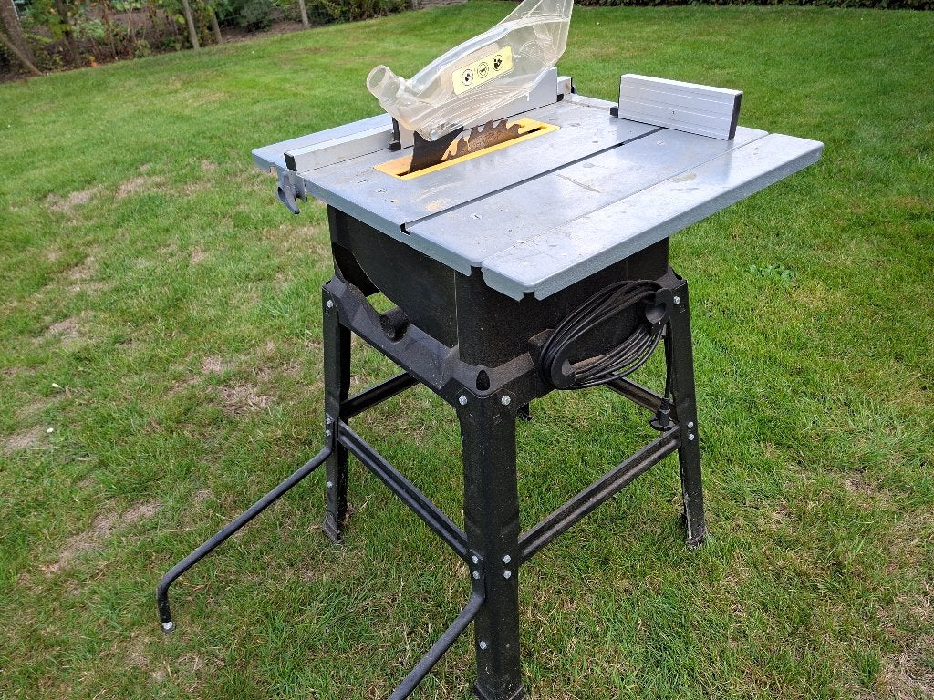 tafelzaag powerplus, Ophalen, Gebruikt, 1200 watt of meer
