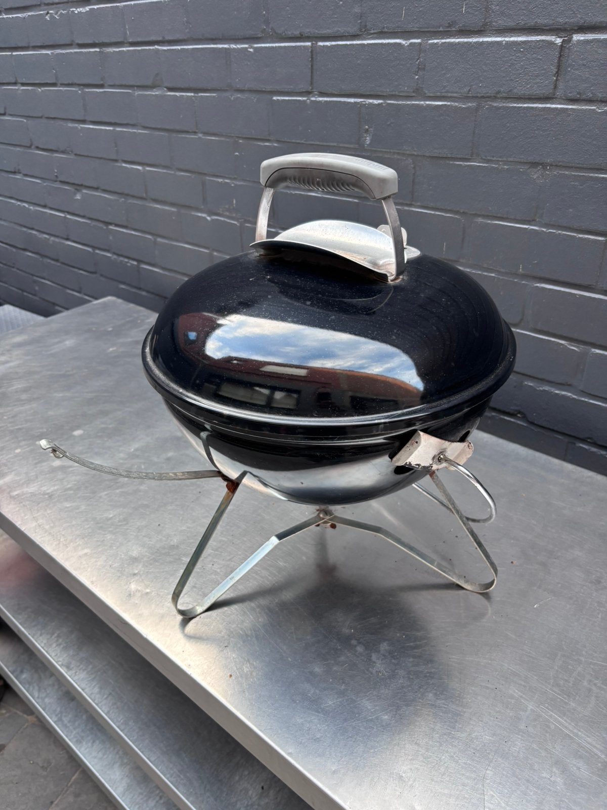 Weber Smokey Joe, Tuin en Terras, Houtskoolbarbecues, Ophalen, Zo goed als nieuw