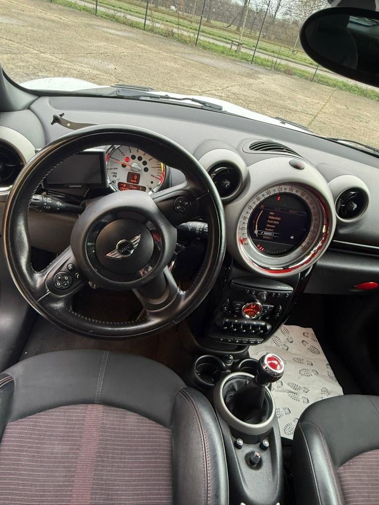Mini Cooper S Contryman 1.6i 4x4 184pk top wagen, Auto's, Zwart, Wit, Bedrijf, Handgeschakeld