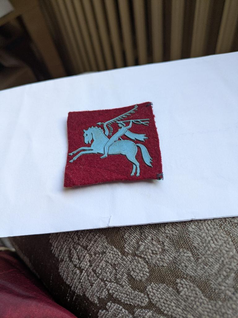 Pegasus, Verzamelen, Militaria | Algemeen, Ophalen of Verzenden, Landmacht, Embleem of Badge