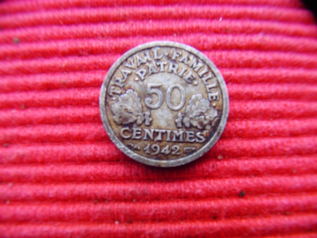 50 Centimes 1942, Enlèvement ou Envoi