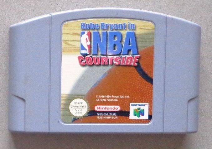NBA Courtside voor de Nintendo 64, Ophalen of Verzenden, Gebruikt