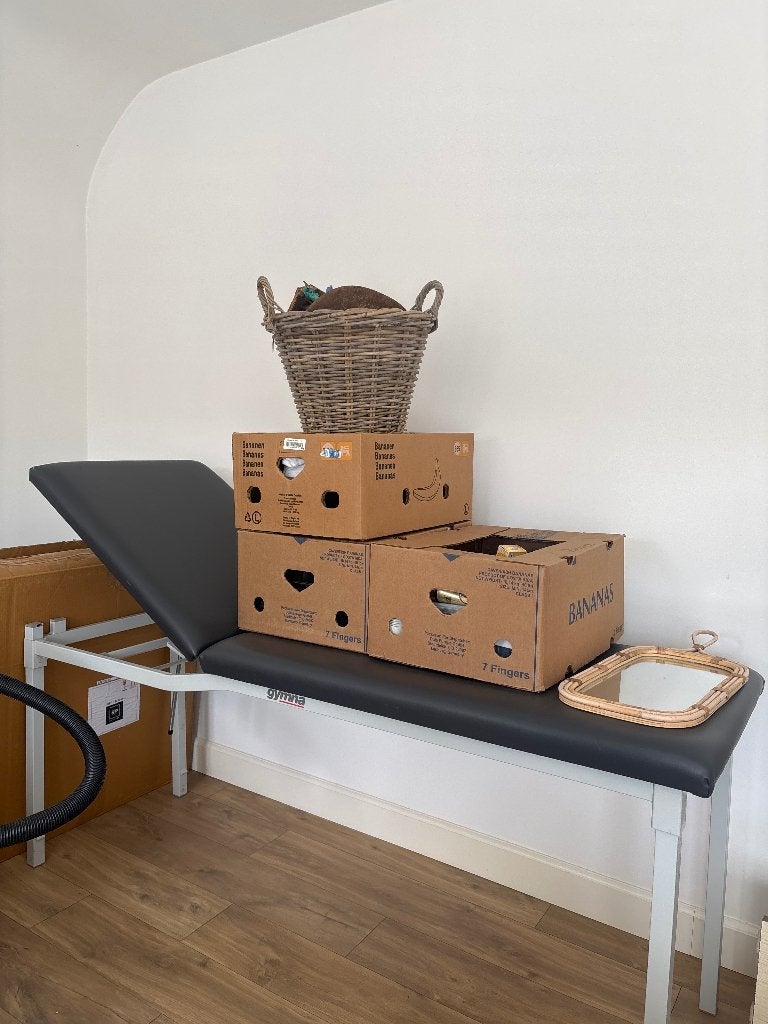 Gymna behandeltafel, Ophalen