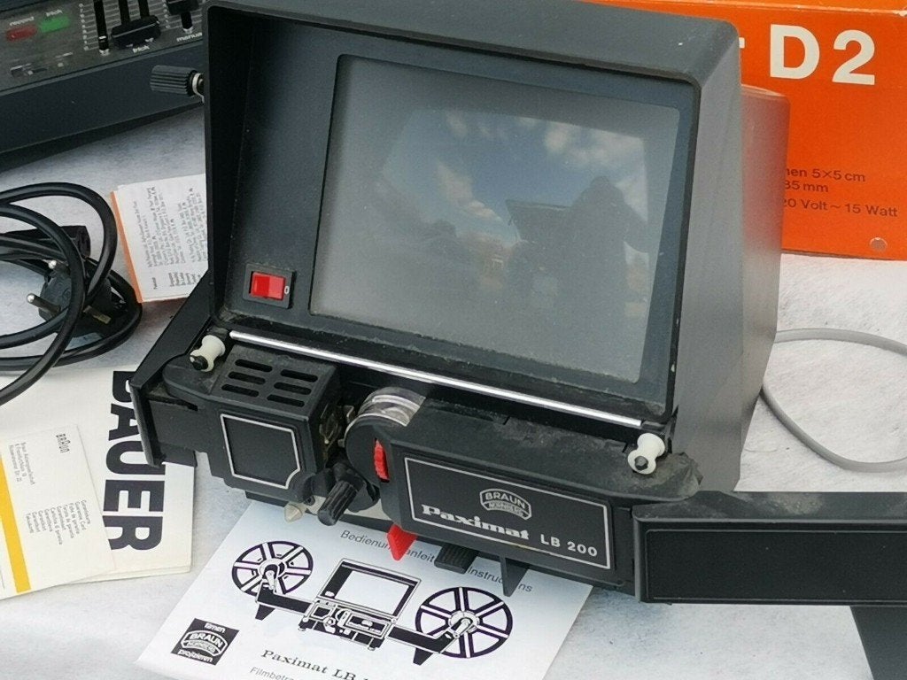 Vieuwer Braun Paximat lb-200 voor super 8 films, TV, Hi-fi & Vidéo, Enlèvement ou Envoi, Film 8 mm
