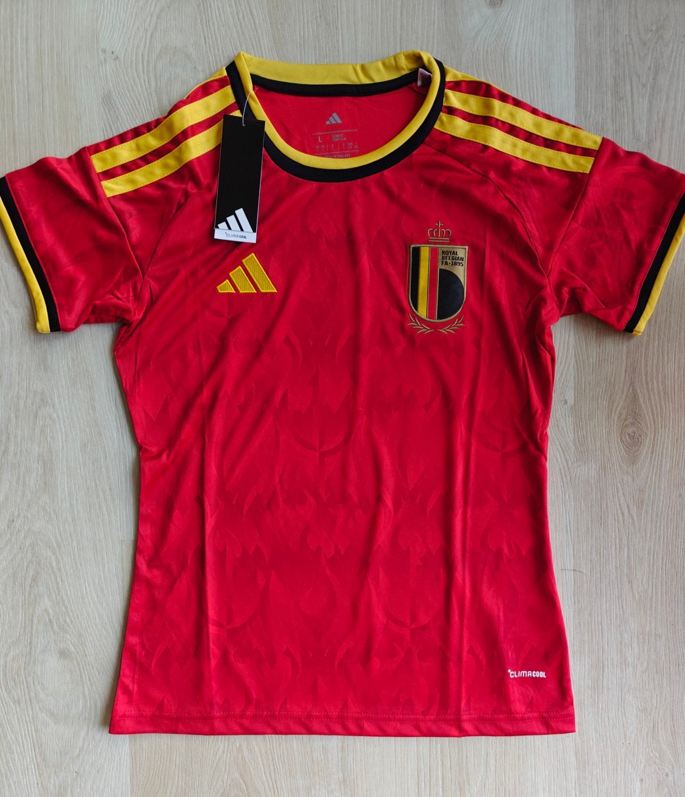 België home shirt DAMES, Ophalen of Verzenden, Shirt