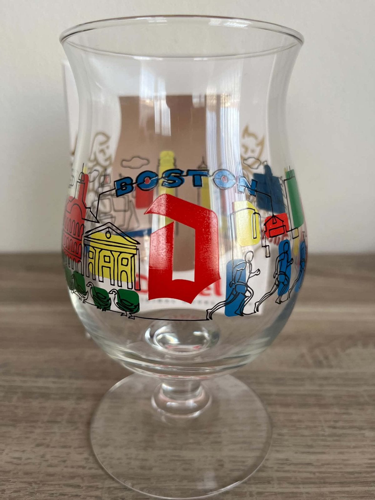 Verre Duvel Boston, Collections, Marques de bière, Enlèvement ou Envoi, Comme neuf, Duvel