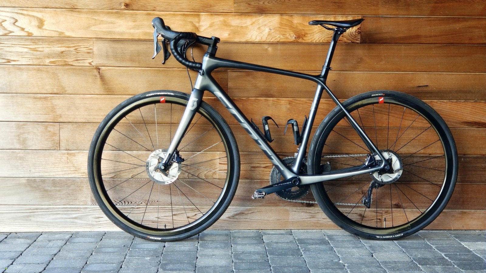 Koersfiets Scott Addict 10 met carbon wielen, Fietsen en Brommers, Overige merken, 28 inch, Carbon, Heren