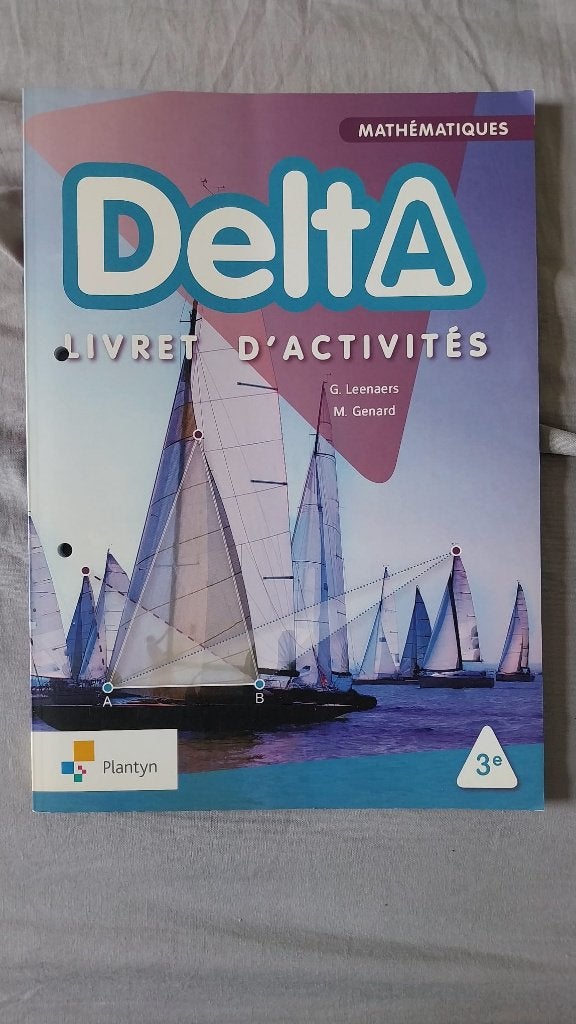 Delta 3 - livret d'activités, Livres, Neuf, Plantyn, Enlèvement, Enseignement secondaire inférieur