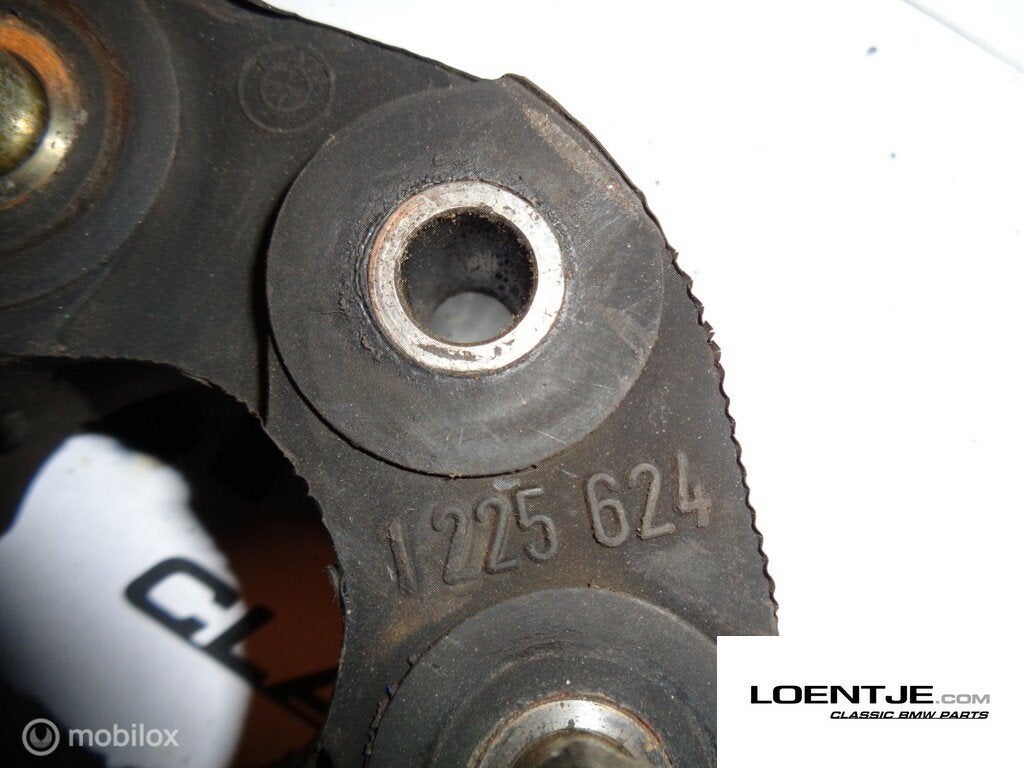 Hardyschijf BMW 02 e21 e30 e36 e46 e12 e28 e34 e90 e60, Auto-onderdelen, Remmen en Aandrijving, BMW, Gebruikt, Ophalen of Verzenden
