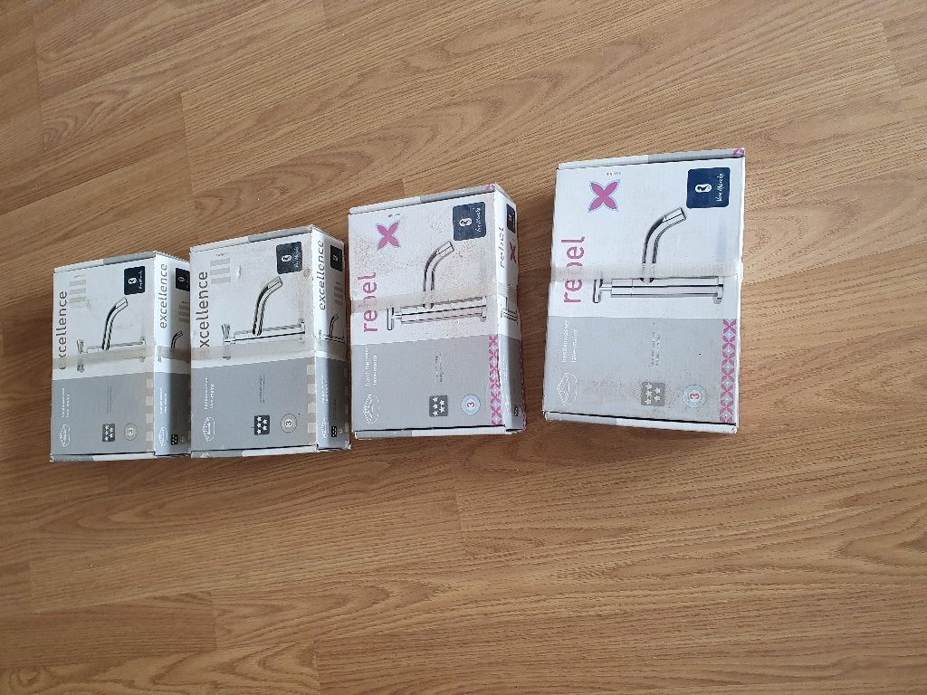badkranen, Doe-het-zelf en Bouw, Sanitair, Ophalen, Nieuw, Chroom, Overige typen