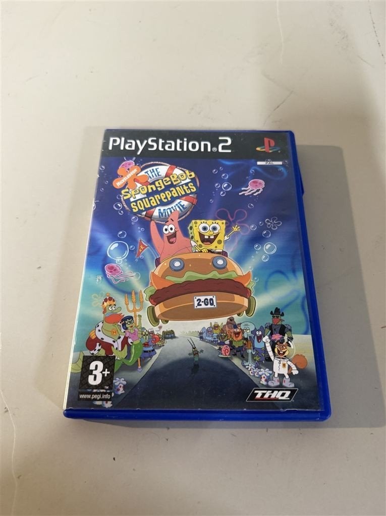ps2 playstation - the spongebob squarepants movie, Games en Spelcomputers, Games | Sony PlayStation 2, Ophalen of Verzenden, Zo goed als nieuw