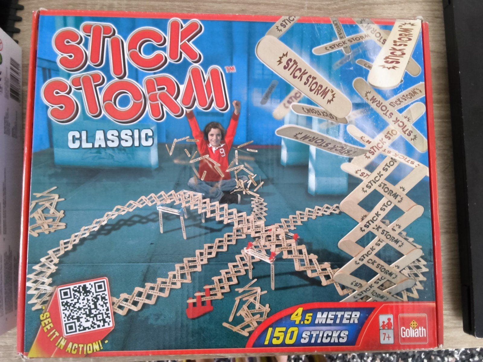 Stick storm, Drie of vier spelers, Ophalen, Zo goed als nieuw