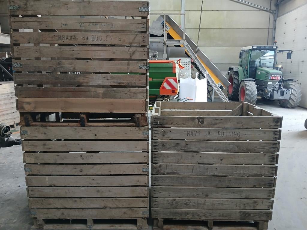 Paloxen/ bakken/ kisten te koop, Ophalen
