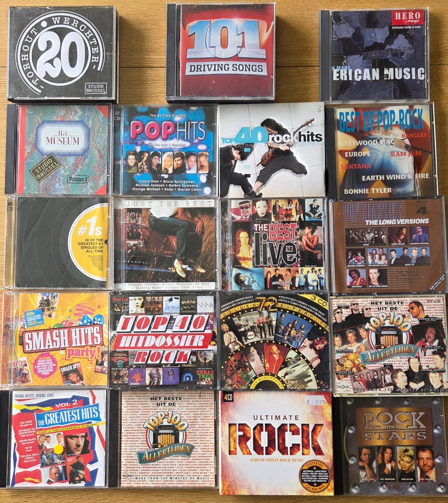 lot pop rock cd's, Ophalen of Verzenden, Pop