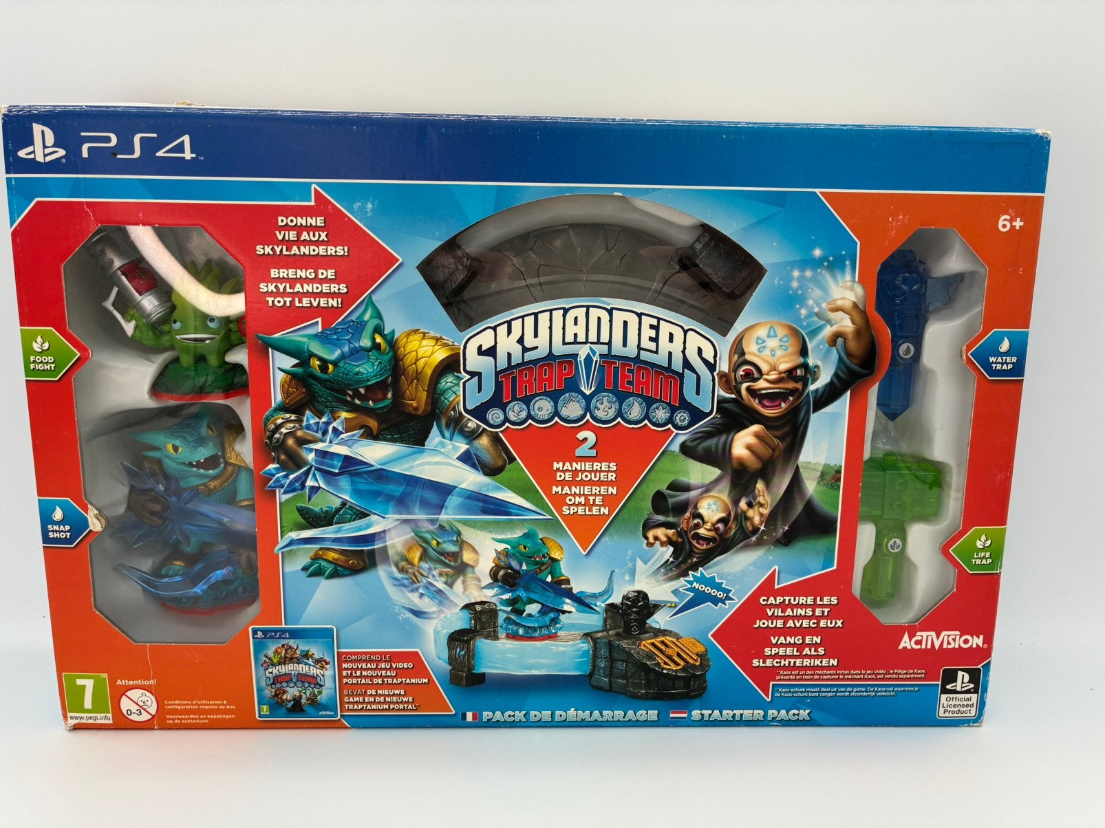 Boîte de réception du pack de démarrage Skylanders pour PS4, Envoi, Comme neuf