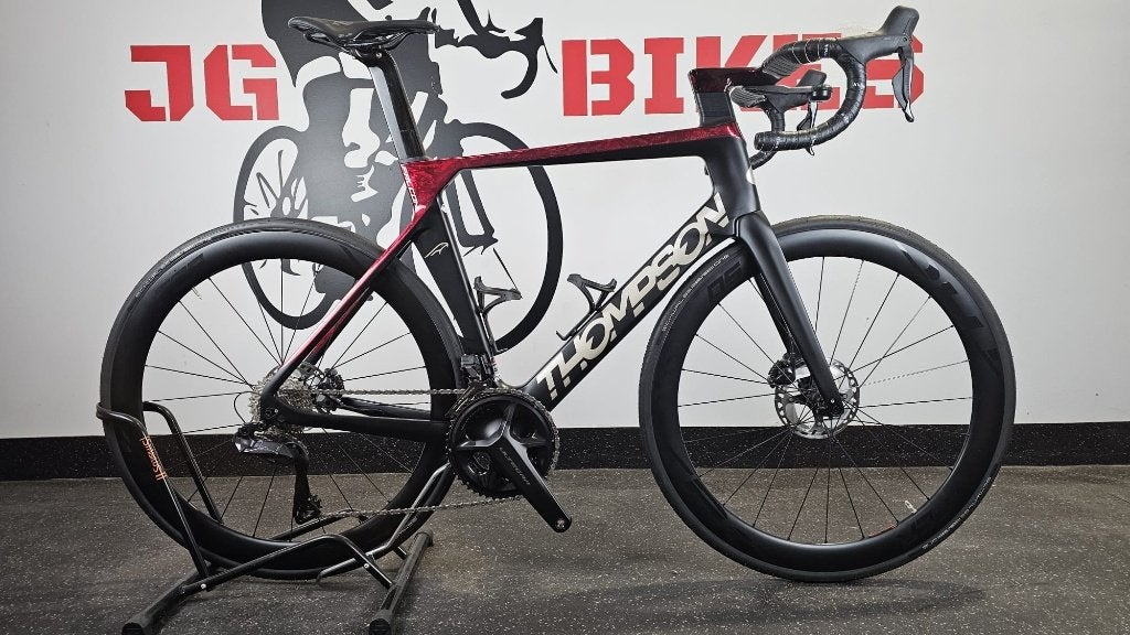 racefiets thompson falcon disc ultegra di2 12 *500km*, Ophalen, Zo goed als nieuw