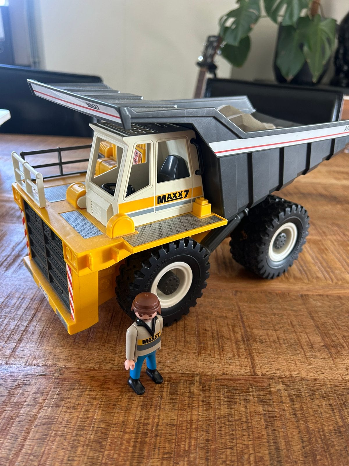 Grote kiepwagen vrachtwagen Playmobil, Ophalen of Verzenden, Zo goed als nieuw